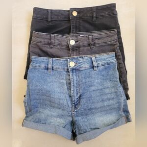 H&M Jean Shorts Trio Bundle